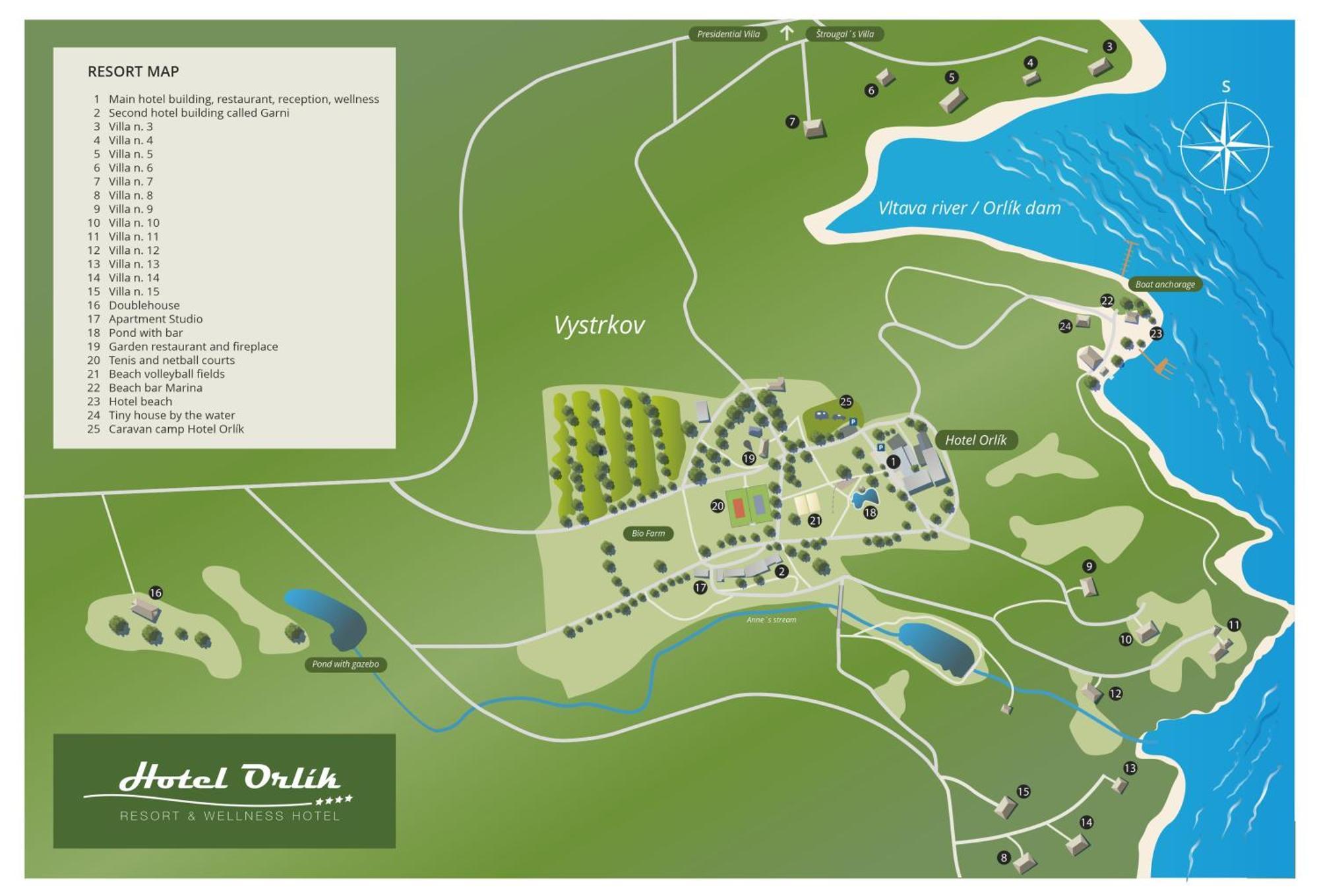 Vila Wellness Orlík *